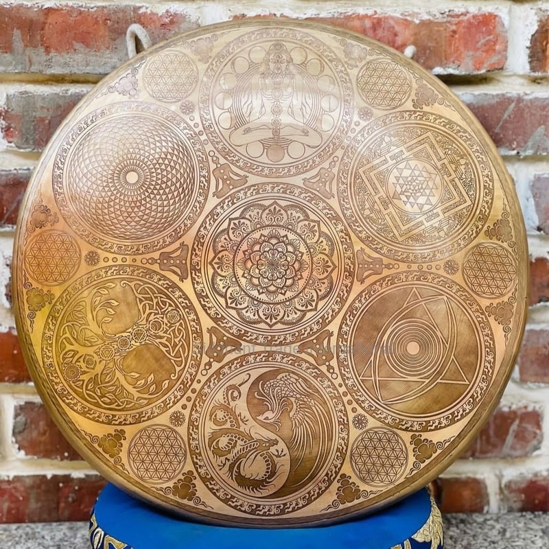 40 cm small tam tam gong for sound healing