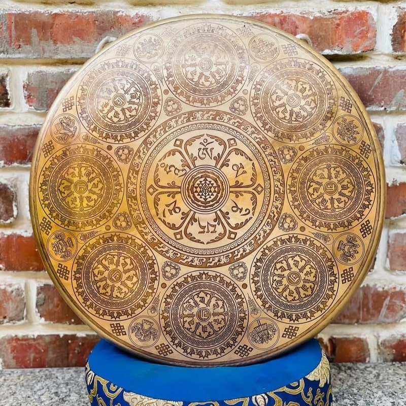 40 cm small tam tam gong for sound healing